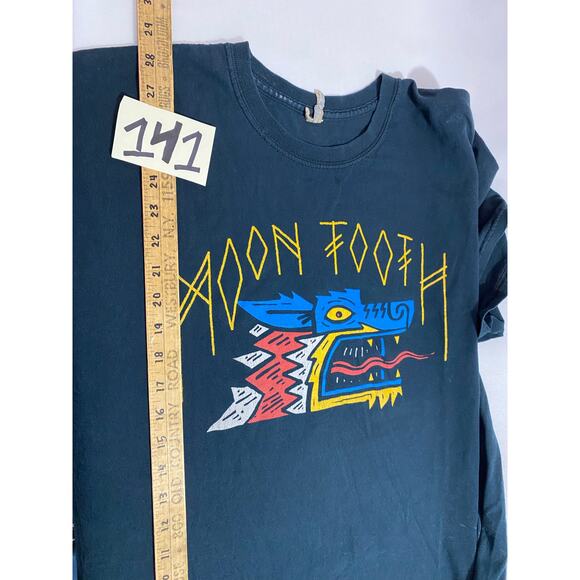MOON TOOTH METAL Band Tee Mens XL Wolf Monster Graphic Shirt Rock Band - Picture 4 of 10